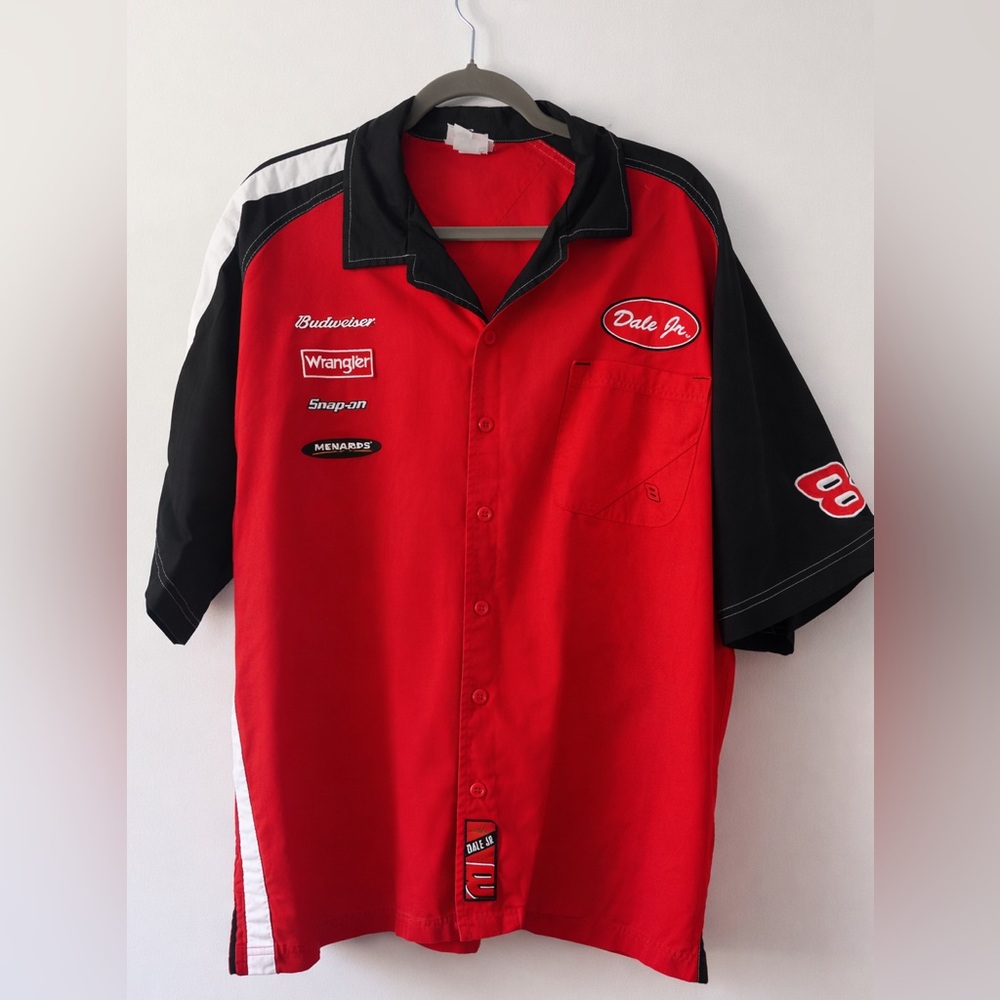 Chase Authentics Red and Black Racing Shirt